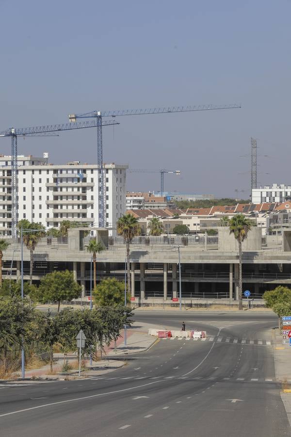 Estado actual de las obras de la nueva barriada de Entrenúcleos