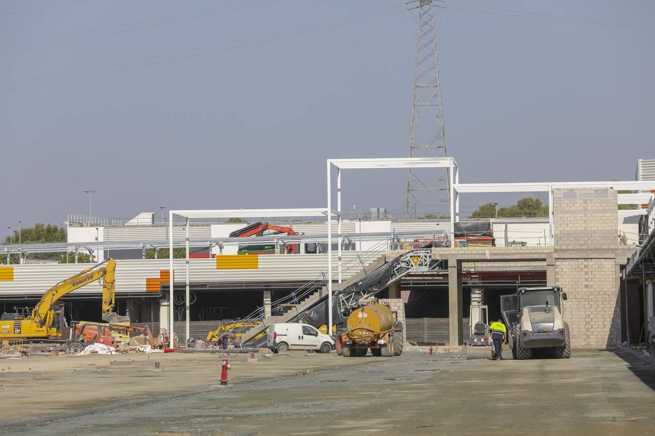 Estado actual de las obras de la nueva barriada de Entrenúcleos