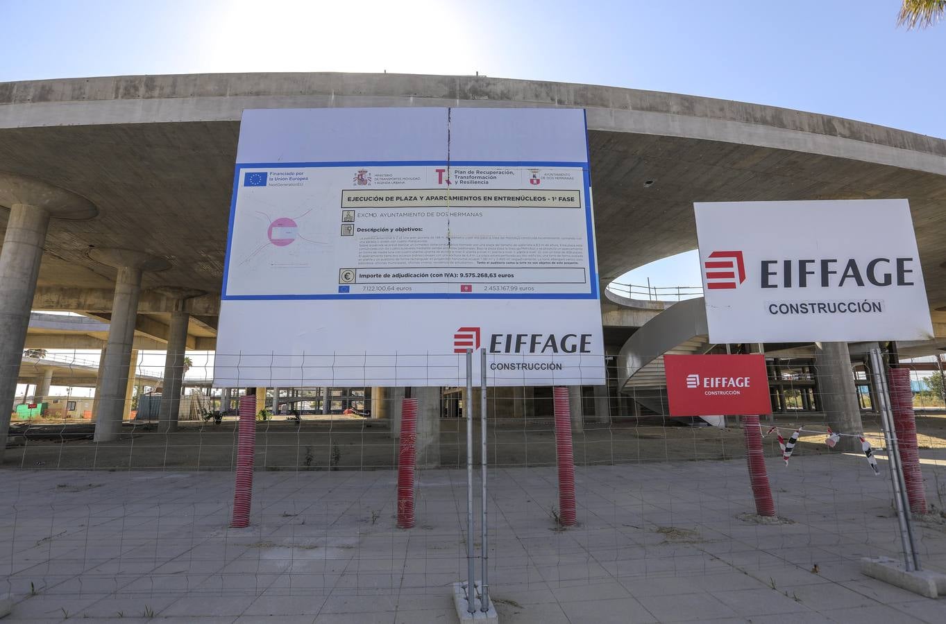 Estado actual de las obras de la nueva barriada de Entrenúcleos