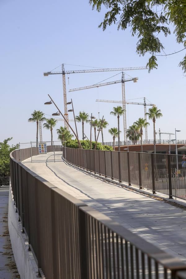 Estado actual de las obras de la nueva barriada de Entrenúcleos