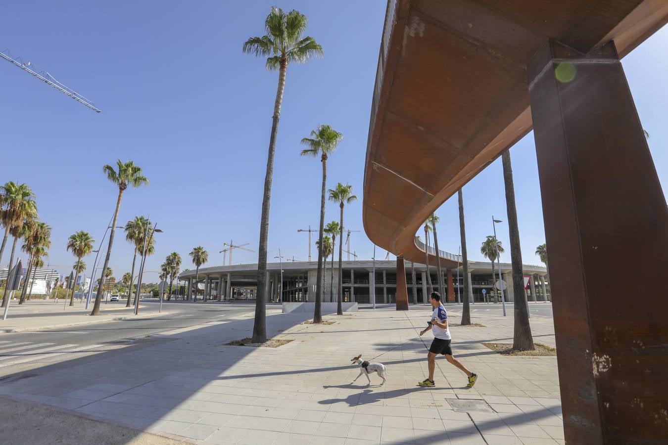 Estado actual de las obras de la nueva barriada de Entrenúcleos
