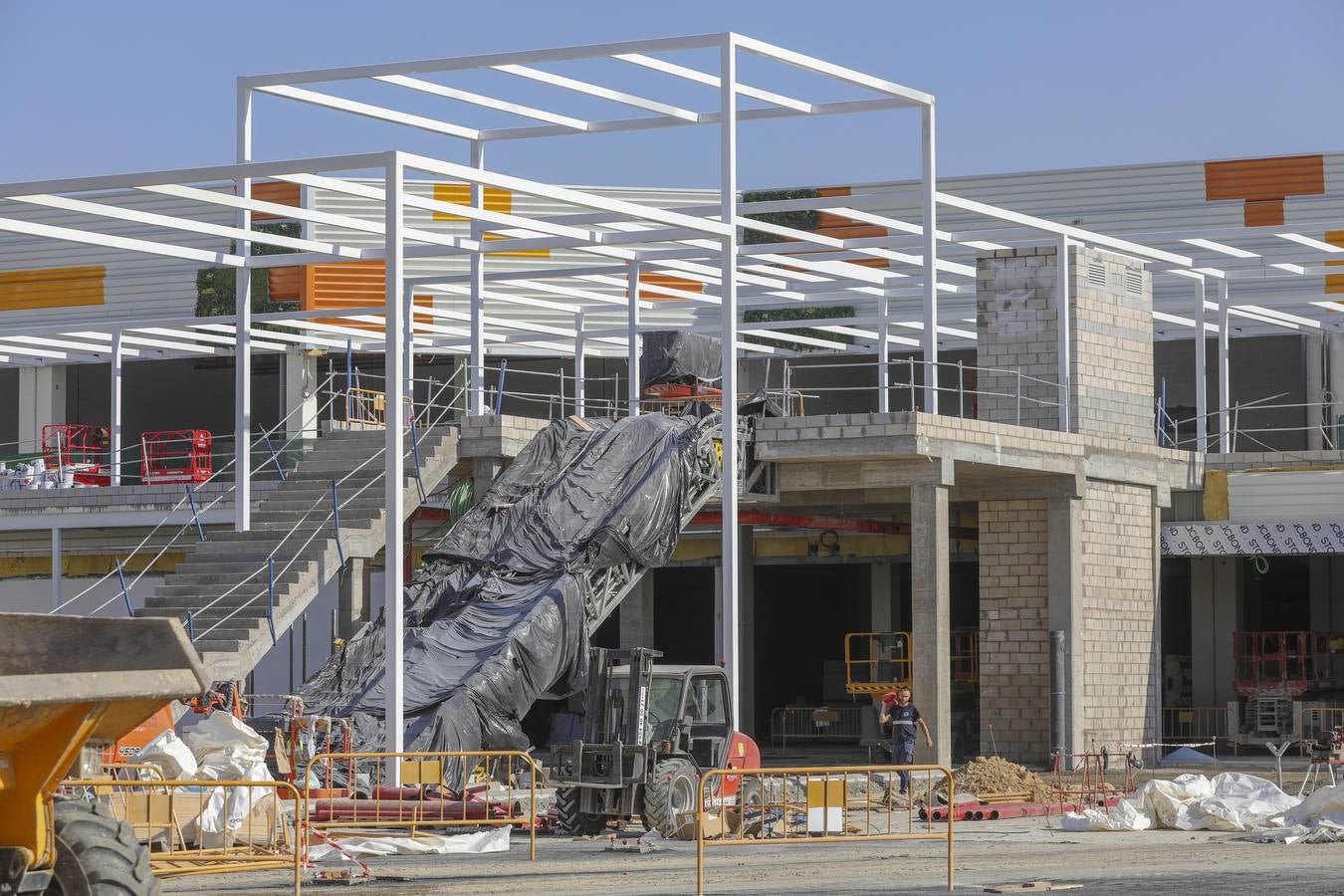 Estado actual de las obras de la nueva barriada de Entrenúcleos