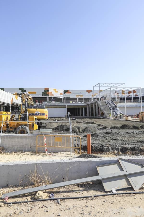 Estado actual de las obras de la nueva barriada de Entrenúcleos