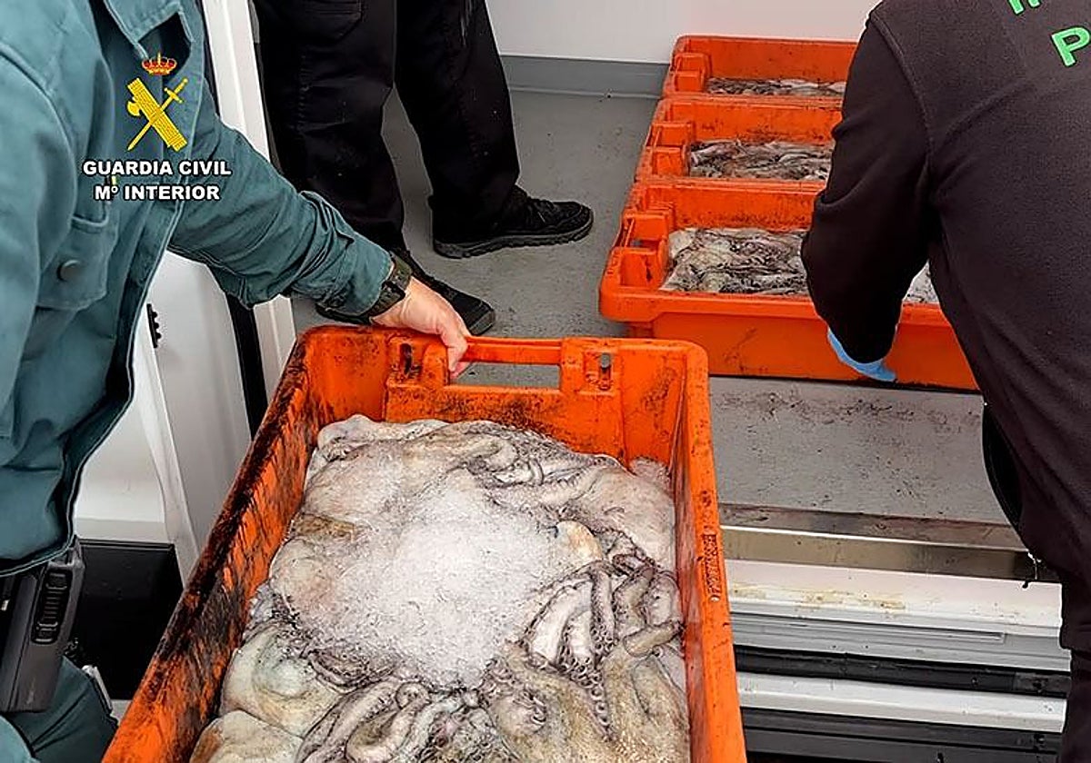 Imagen de la intervención en La Rinconada