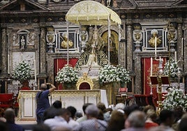 En imágenes, Vísperas de la mañana de la Virgen