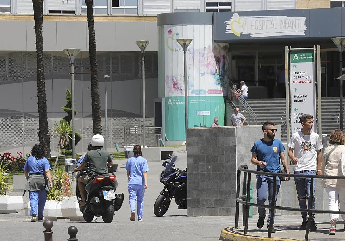 Entorno del hospital infantil del Virgen del Rocío