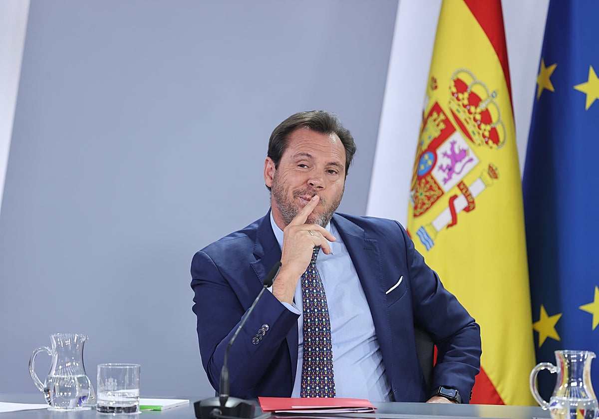 El ministro Óscar Puente sólo ha activado dos tramos, que no pagará