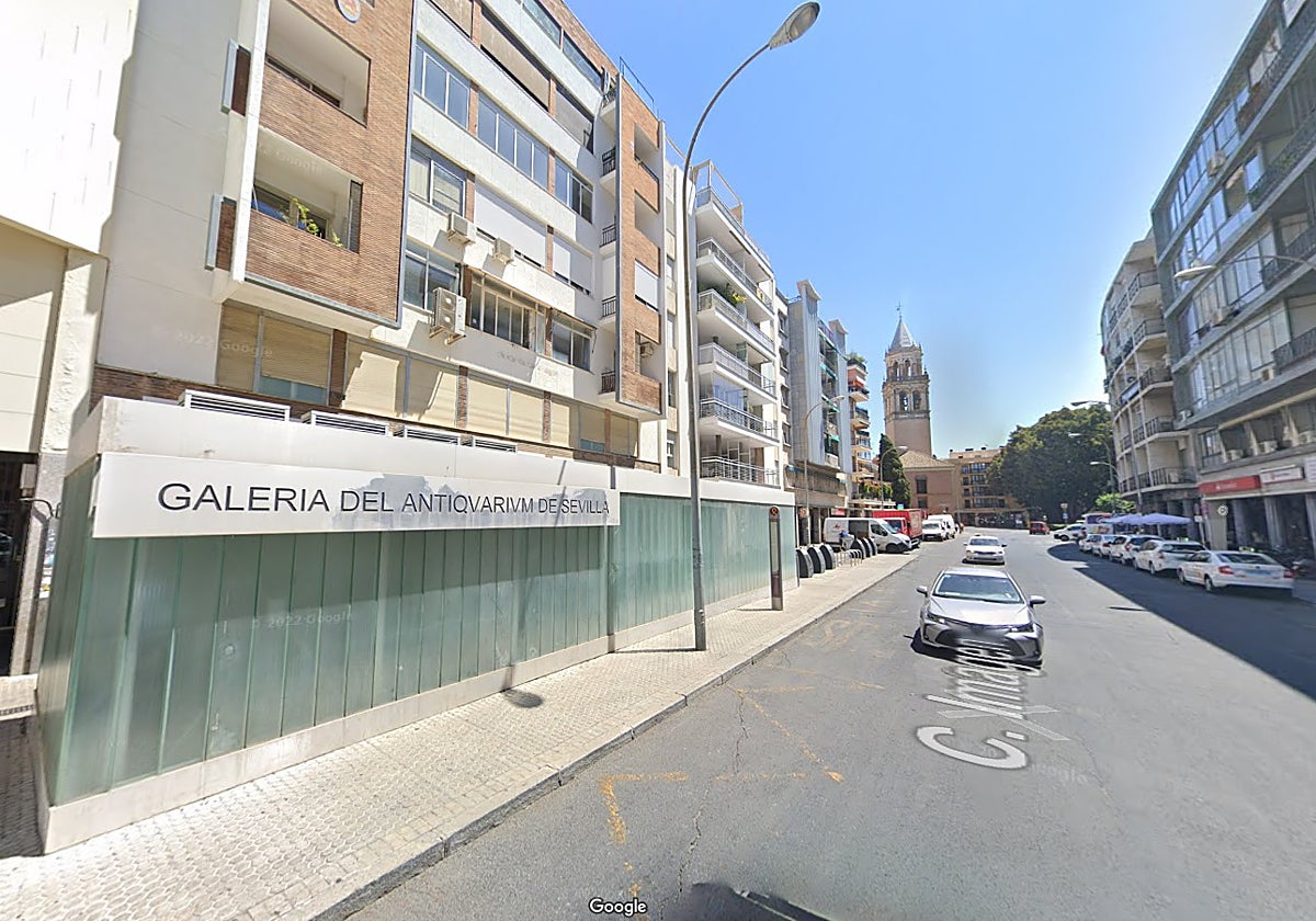 La calle Imagen, en su configuración actual