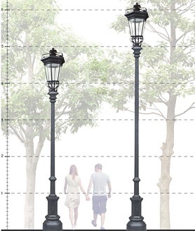 Imagen secundaria 2 - Se cotempla la creación de unos jardines que emulen a los originales del año 29, con un 'bosque de cítricos', y con farolas similares a las que hay en San Telmo