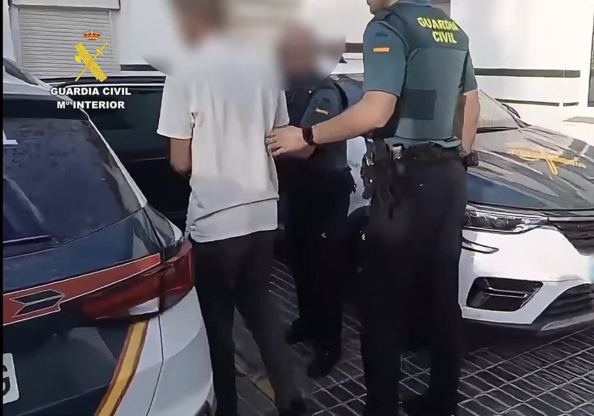Detención del presunto autor del robo