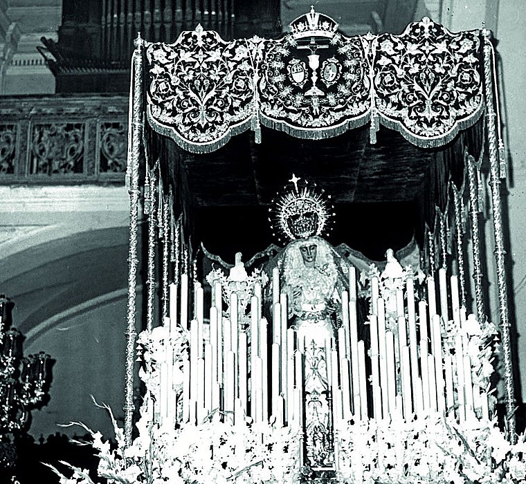 La Virgen de Guadalupe en San Bartolomé en 1982