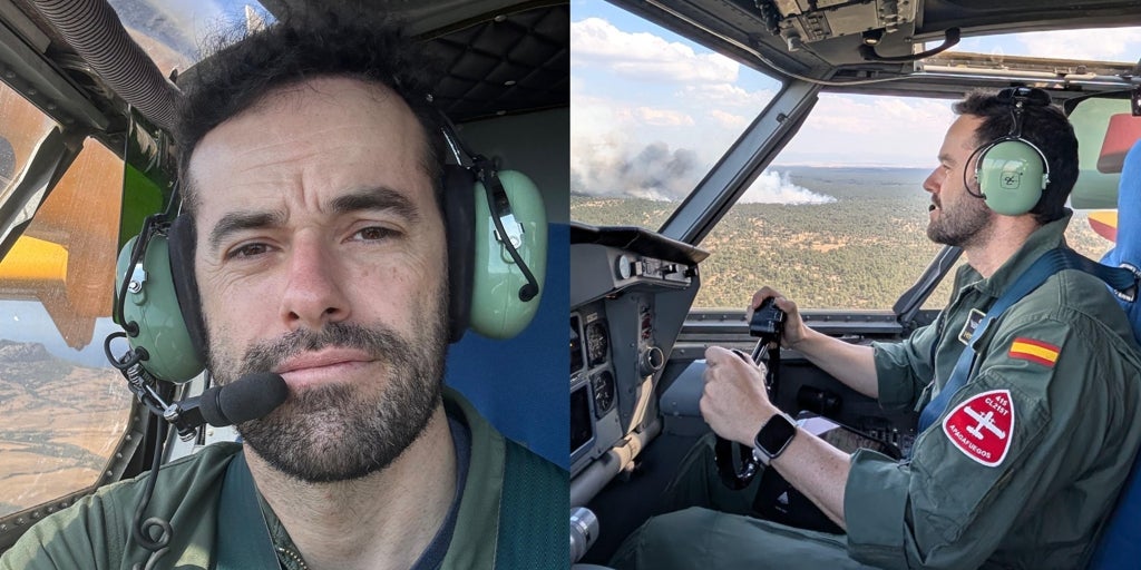 Raúl Hiraldo, el piloto sevillano que apaga España: «No soy ningún héroe»