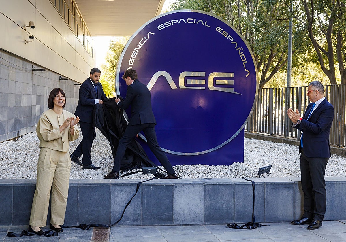 Estreno del logotipo de la Agencia Espacial Española