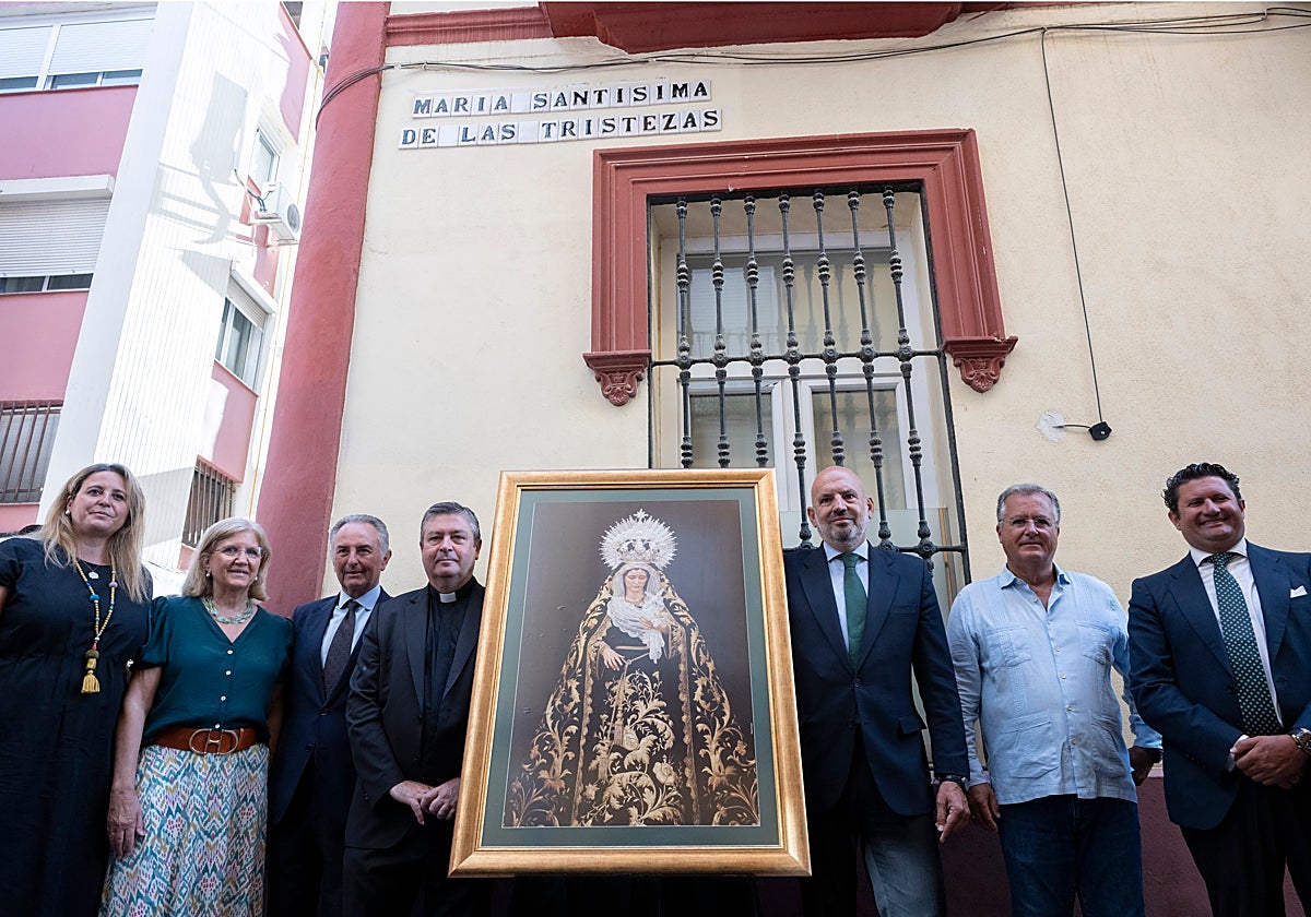 Inauguración de la calle Virgen de las Tristezas