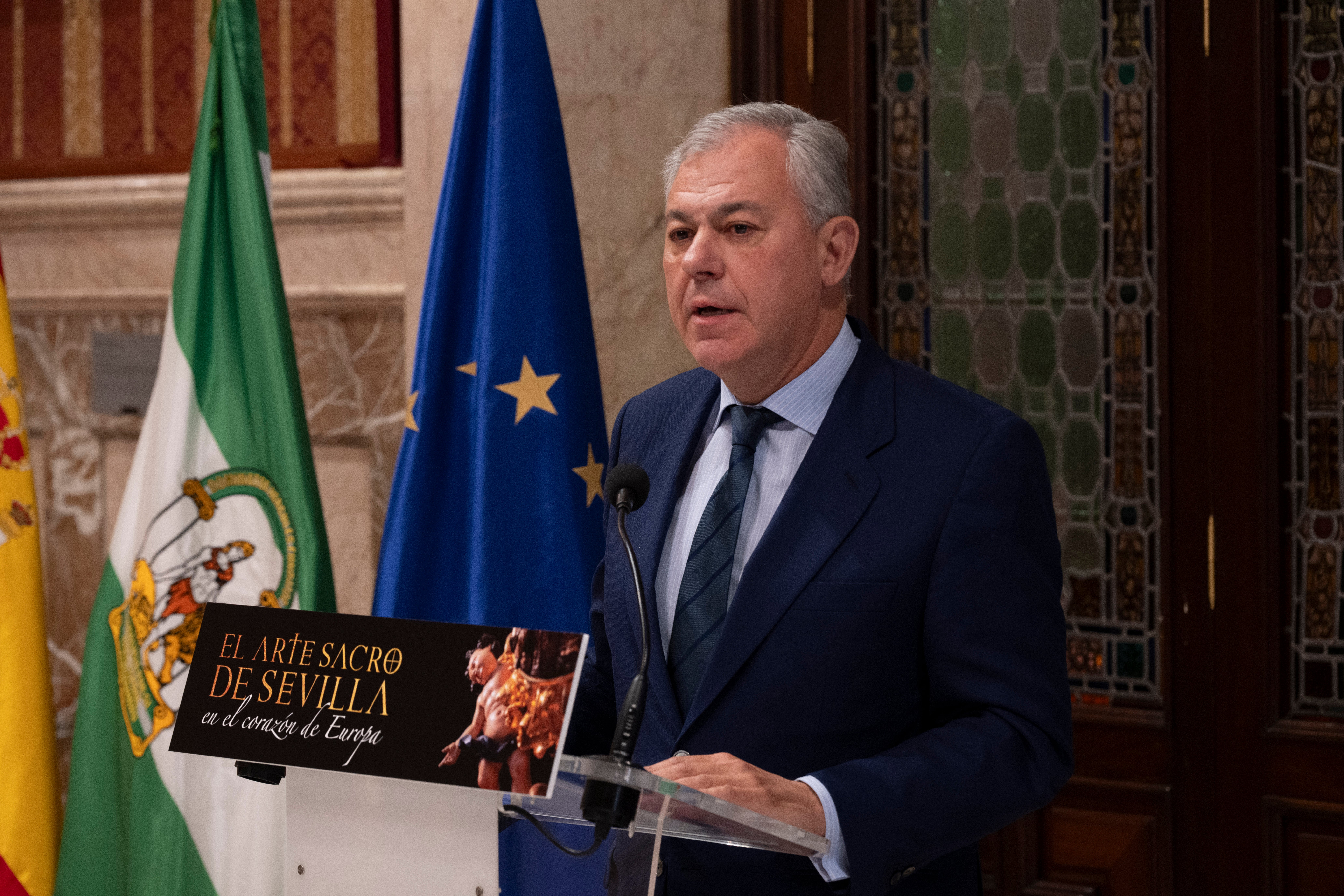 Las imágenes de la presentación de la exposición de arte sacro en Bruselas