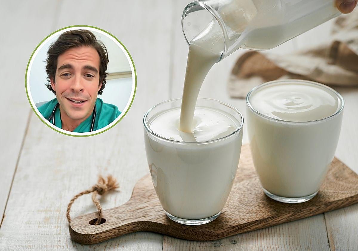 El doctor Aurelio Rojas recomienda tomar kéfir con moderación