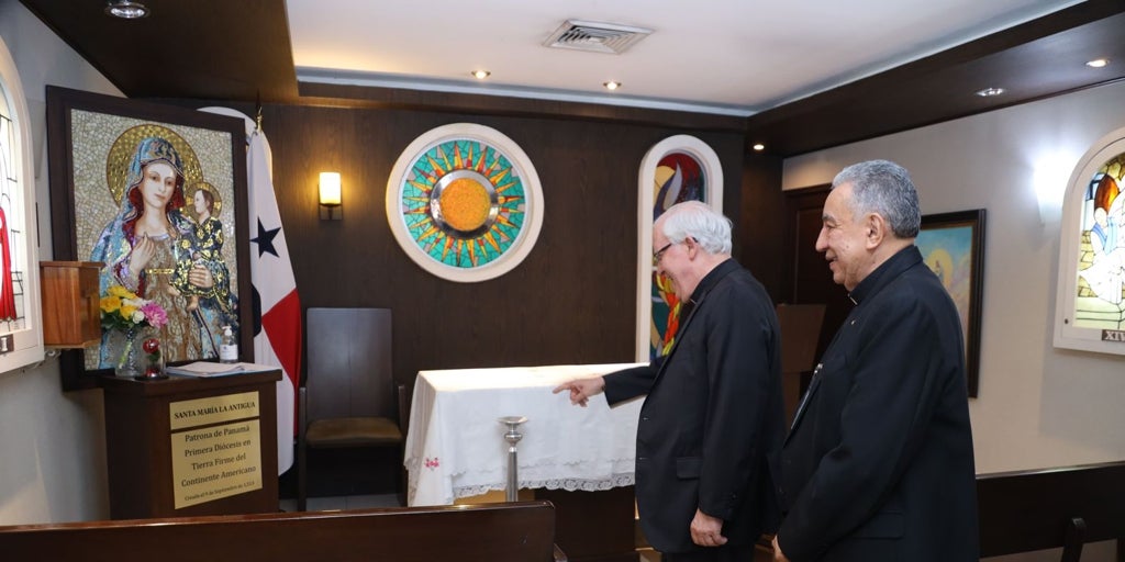 Monseñor Saiz Meneses tendrá una agenda muy cargada antes de presidir la coronación de la Virgen de la Antigua de Panamá