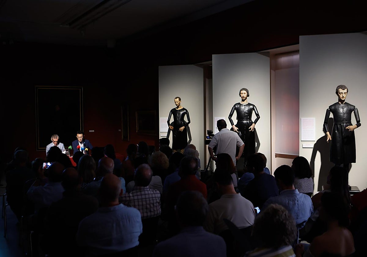 Un momento de la jornada que el Museo de Bellas Artes ha dedicado a los mártires jesuitas de Japón
