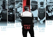 Sevilla es la gran ciudad española con menos policías locales por habitantes