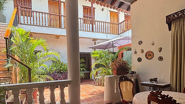Casa de época virreinal del Barrio de Getsemaní, la «Triana» cartagenera