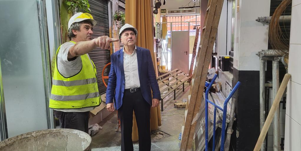 Comienza la reforma del mercado de la calle Feria, que estará en obras hasta marzo de 2026