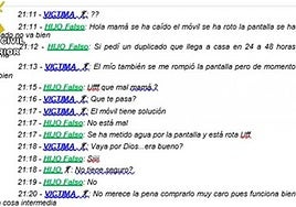 Estafan casi 10.000 euros a una vecina de Sevilla mediante la técnica del hijo en apuros: «Mamá, se me ha caído el móvil»