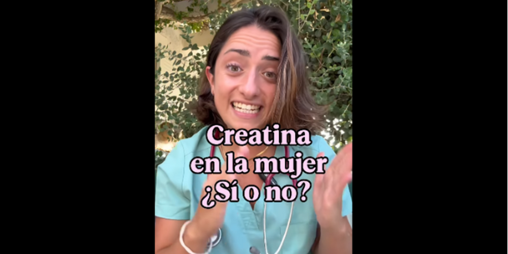 La doctora Sara Marín: «Las mujeres deben tomar creatina a partir de los 35 años»