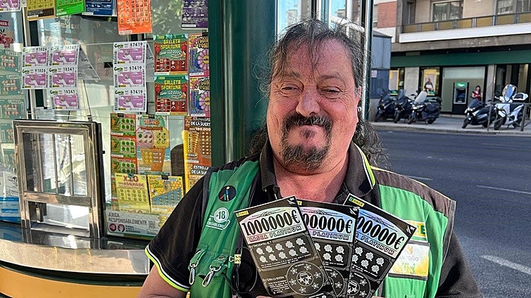 El 'rasca' de la ONCE deja un millón de euros a una mujer en el barrio de los Remedios
