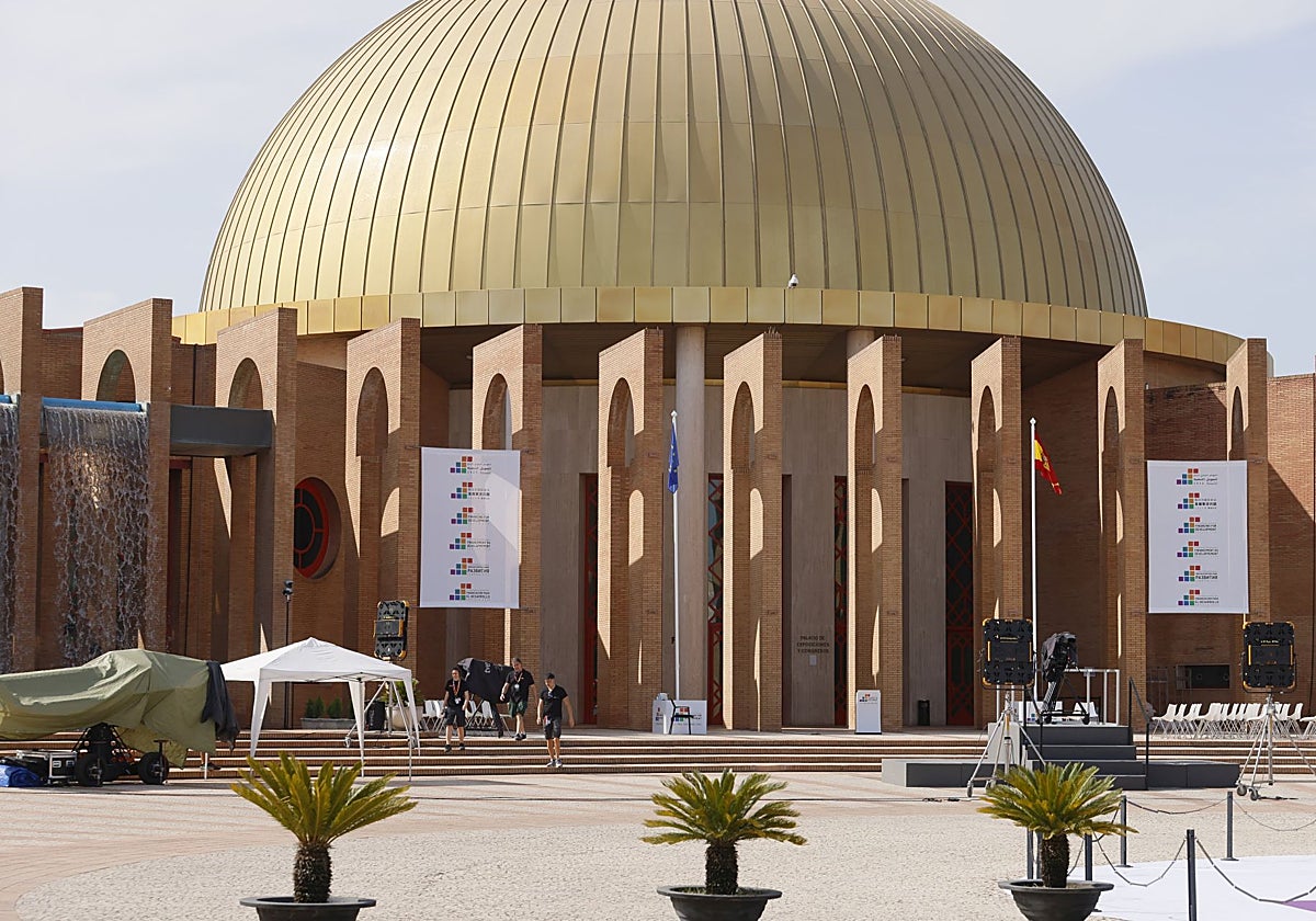 El Palacio de Exposiciones y Congresos de Sevilla durante la Cumbre de la ONU del pasado verano