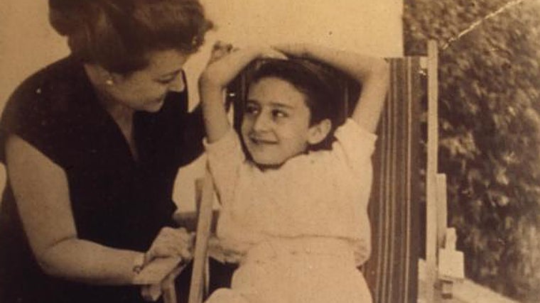 Silvio Fernández Melgarejo, de niño