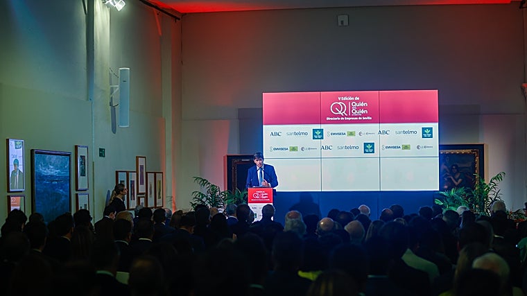 Juan Pérez Gálvez durante la apertura del evento