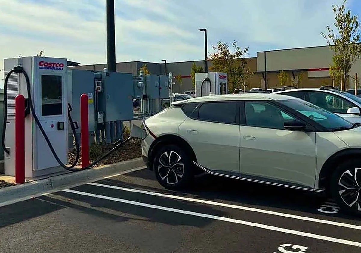 Puntos de recarga para coches eléctricos de Costco