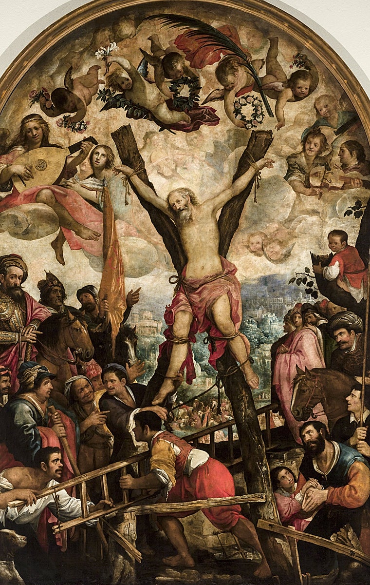 'Martirio de San Andrés', obra de Juan de Roelas del Museo de Bellas Artes de Sevilla