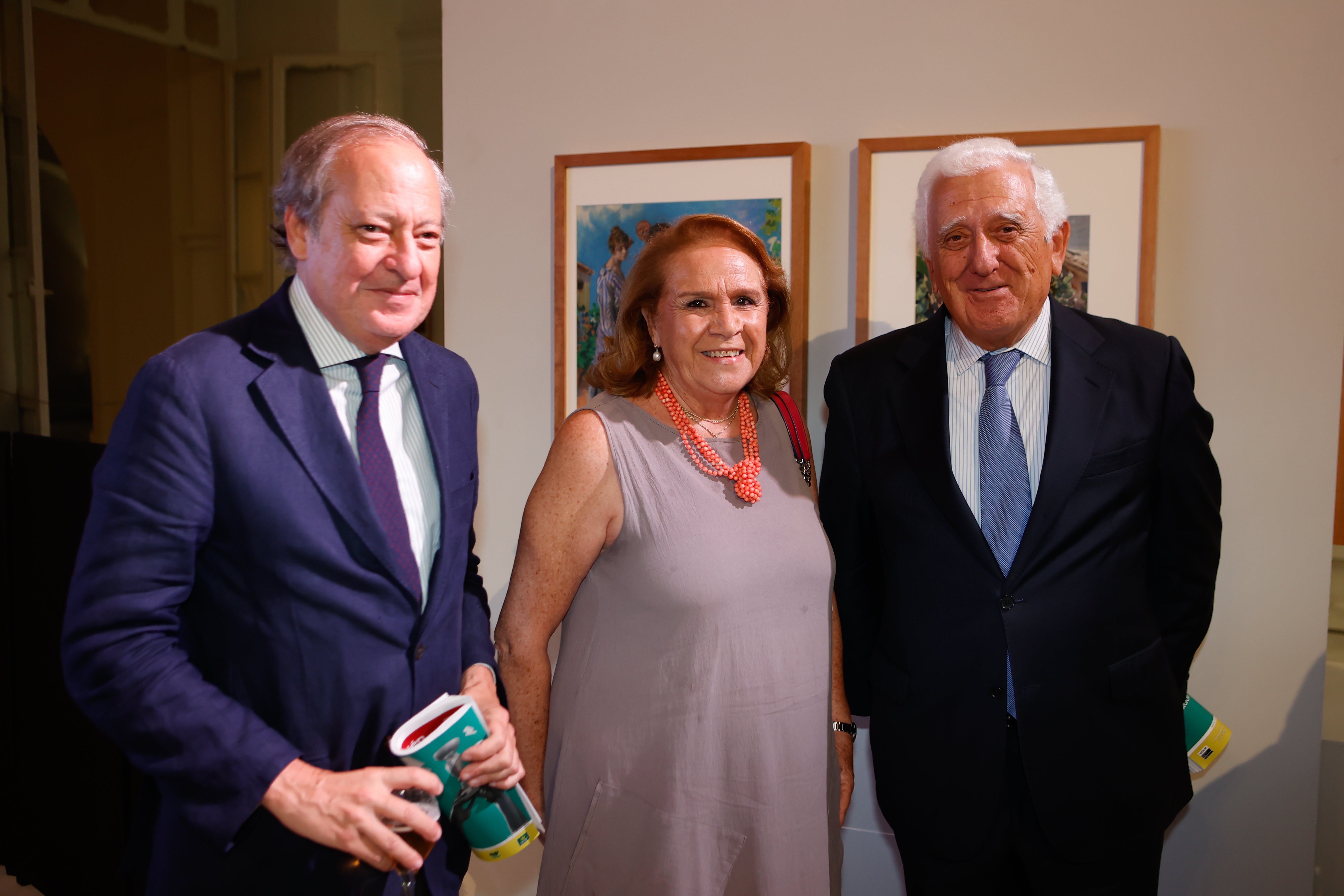 Ávaro Rodríguez Guitart, Concha Yoldi y Santiago Herrero