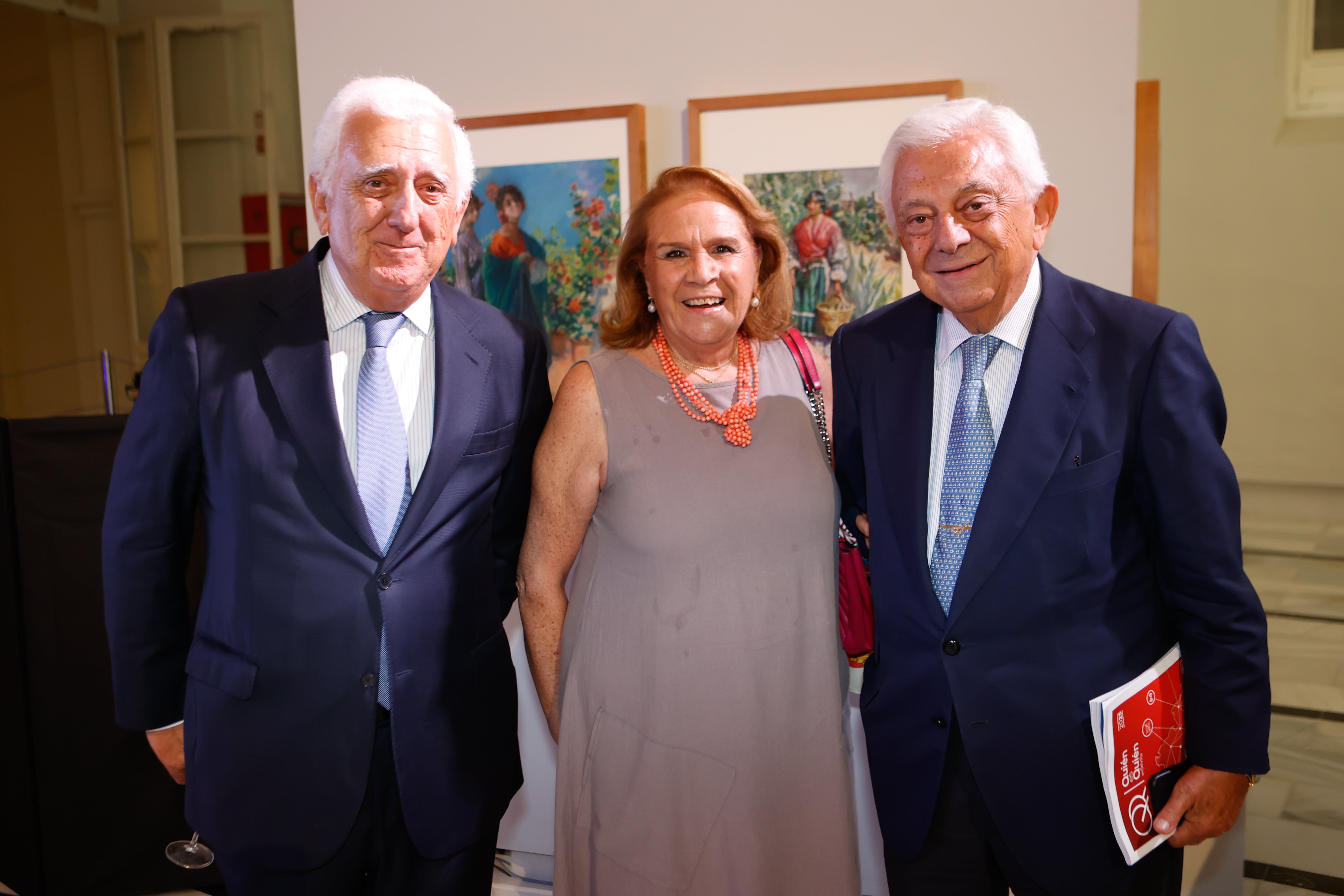 Santiago Herrero, Concha Yoldi y Francisco Herrero