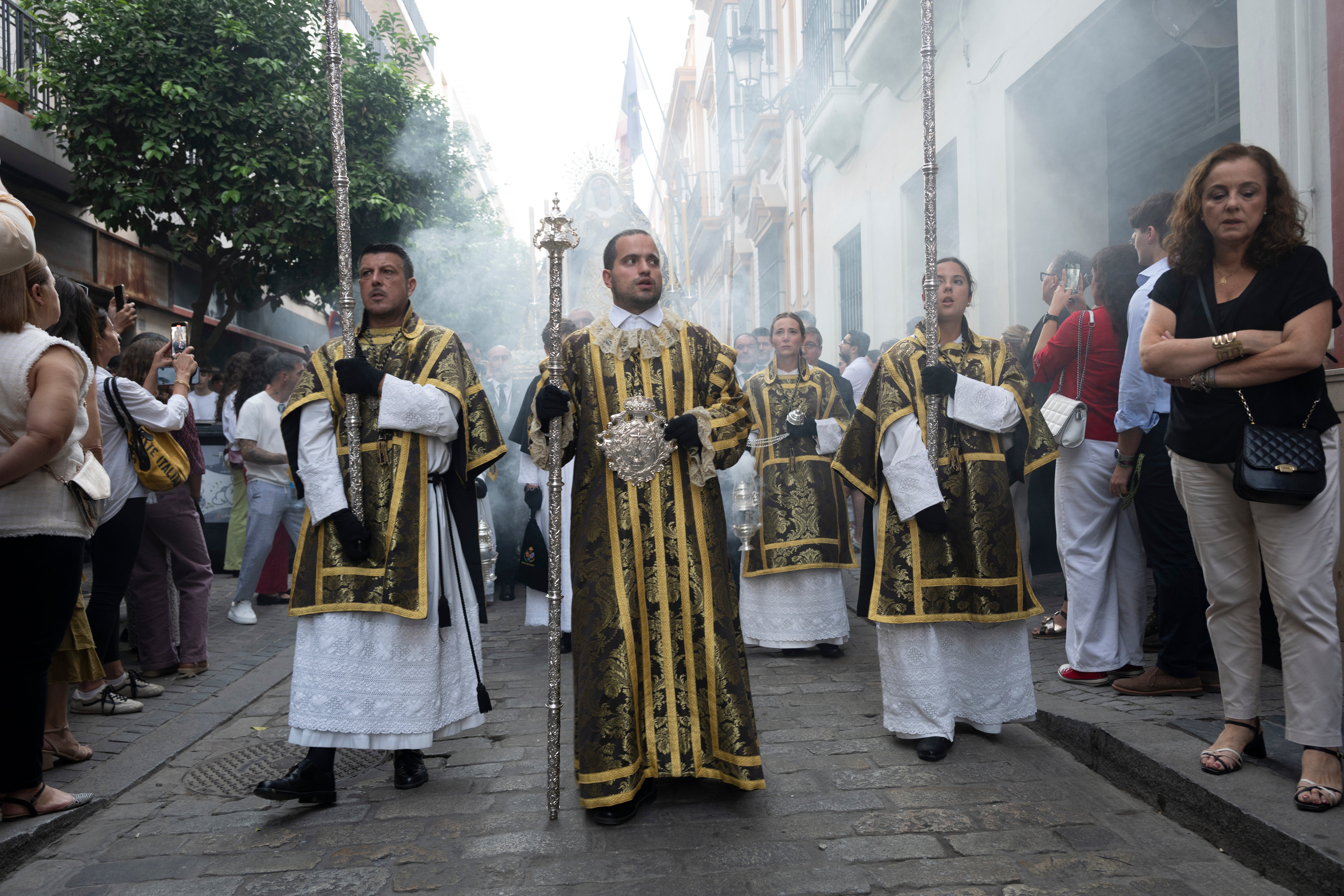 Las procesiones del primer sábado de octubre, en imágenes