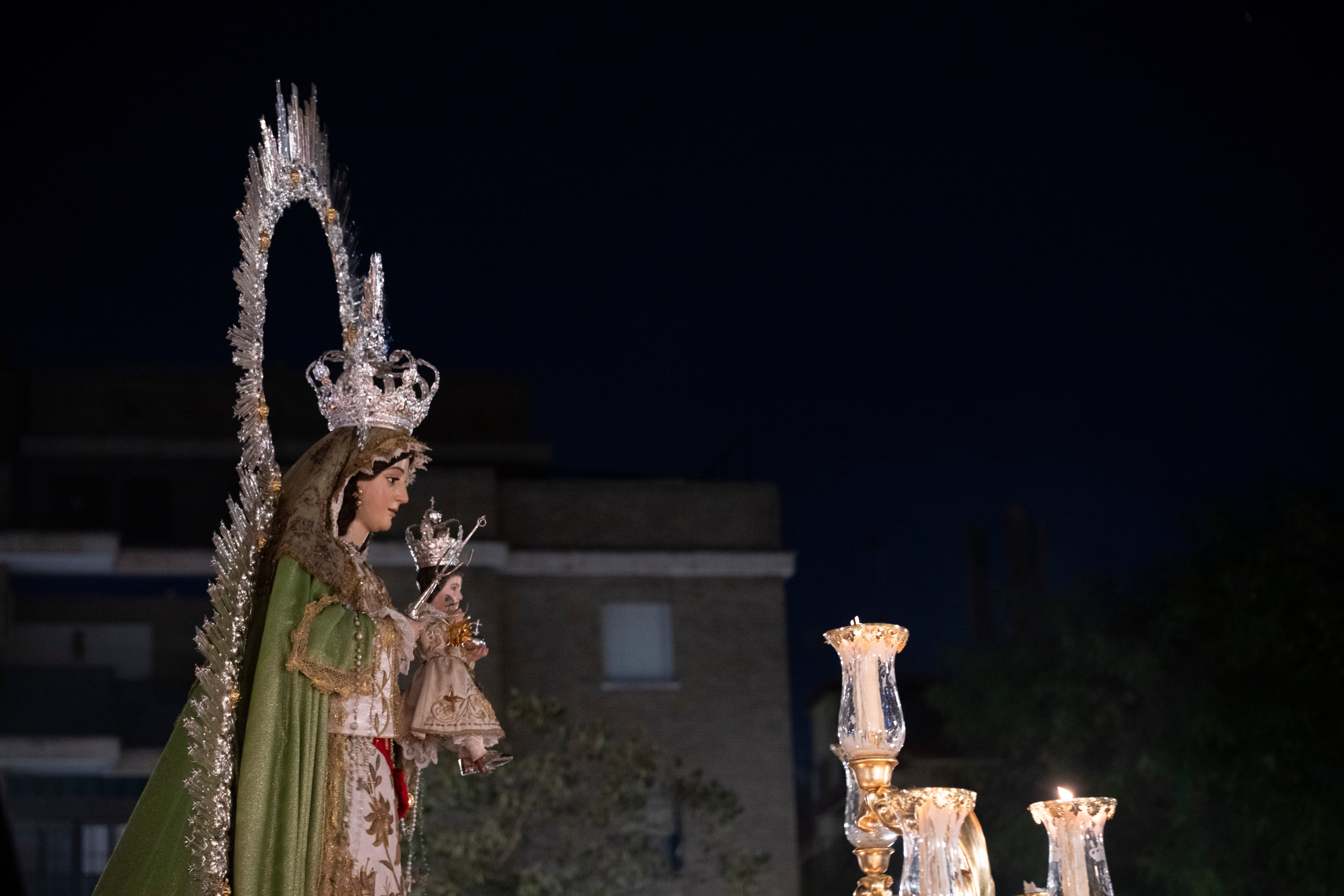 Las procesiones del primer sábado de octubre, en imágenes