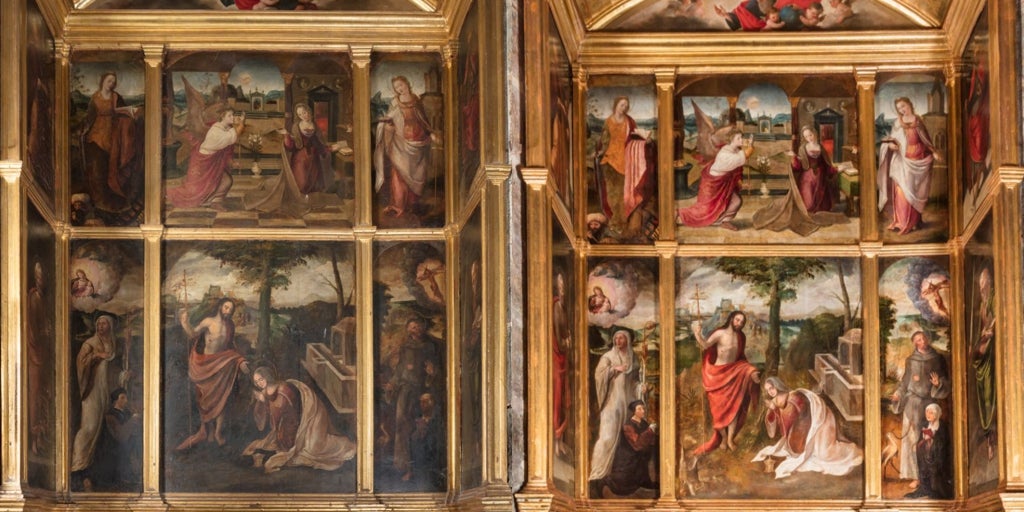 Atribuyen el retablo de la Magdalena de la Catedral de Sevilla al taller de Alejo Fernández tras su restauración