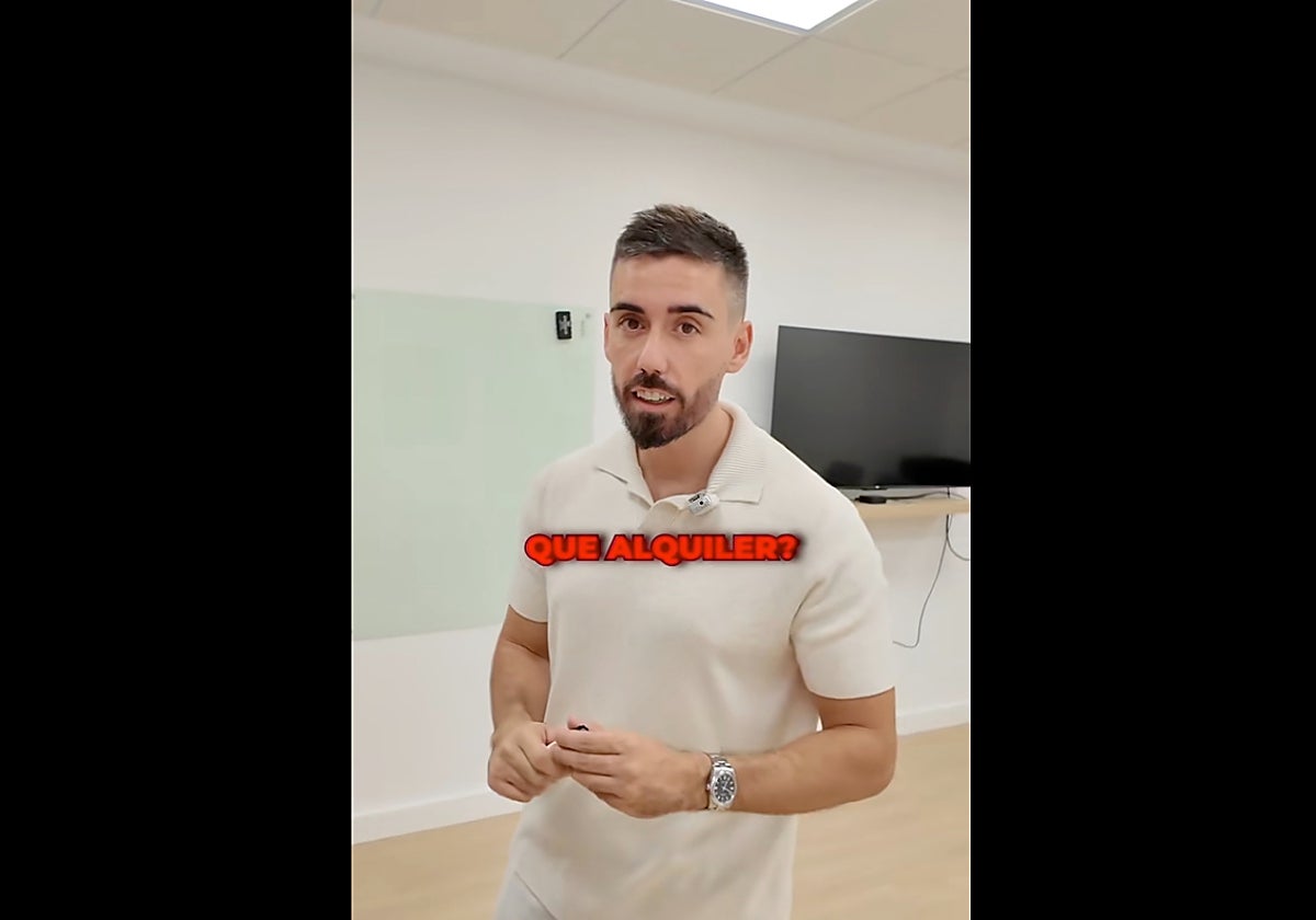 El experto inmobiliario Joaquín Caraballo