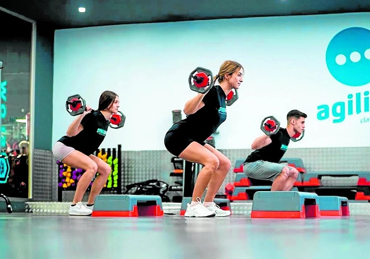 Interior de uno de los gimnasios Synergym, que son de origen malagueño