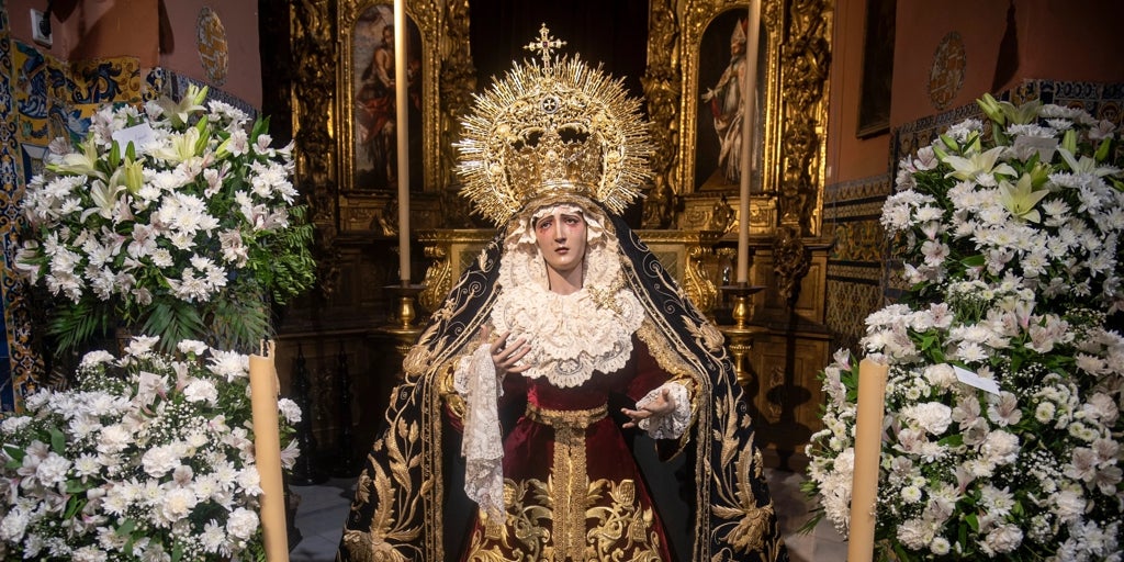Las Penas da a conocer los horarios e itinerarios de la salida de la Virgen de los Dolores