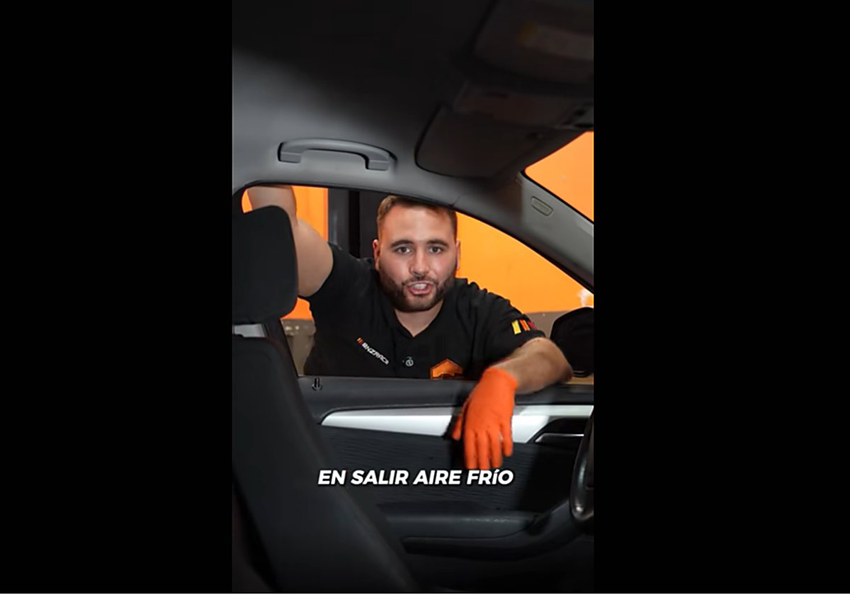 Juan José, mecánico, explica el motivo por el que tarda tanto en enfriar el aire acondicionado del coche