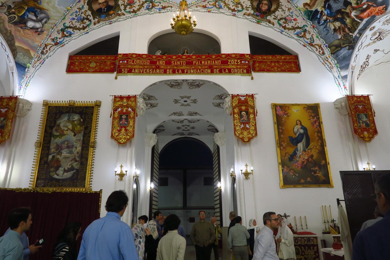 La extravagante jornada de ‘puertas abiertas’ en la secta del Palmar de Troya, en imágenes