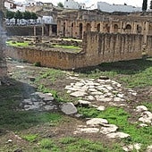 Aledaños del teatro romano de Itálica
