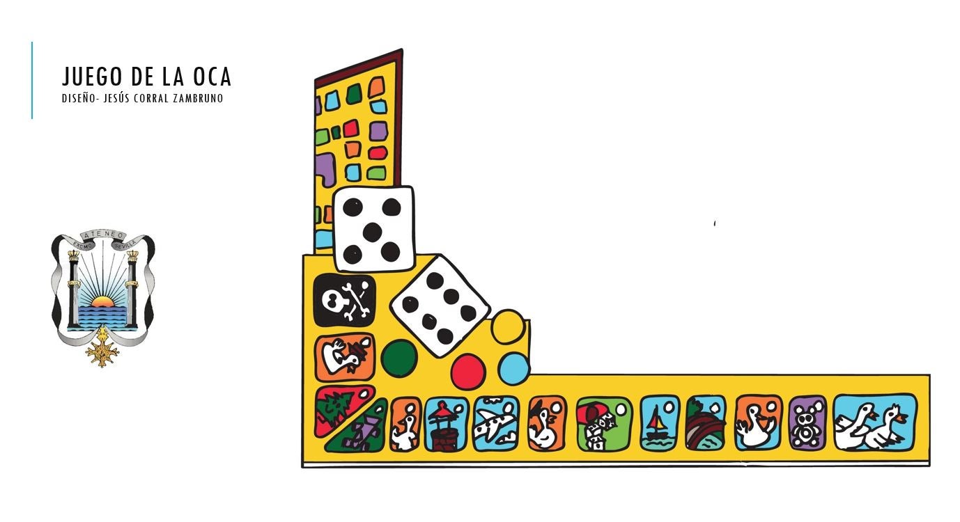 Carroza dedicada al Juego de la Oca