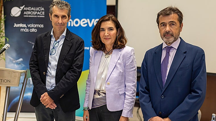 Álvaro Macarro, Rocío Blanco y Juan Román