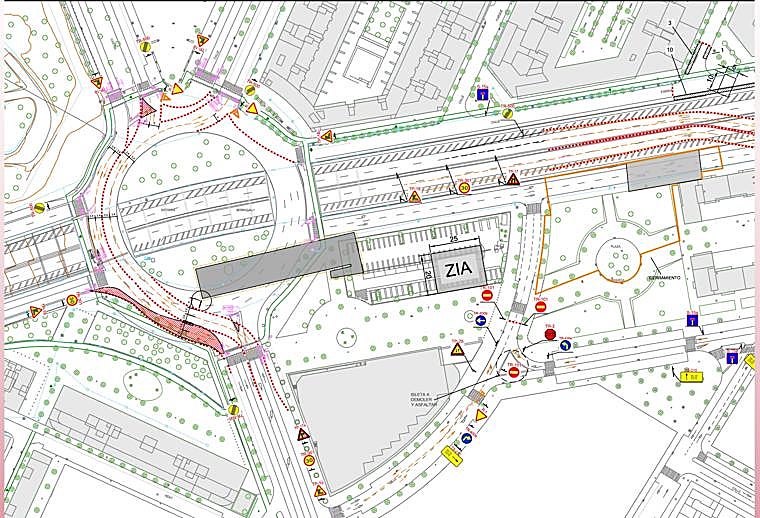Tramo comprendido entre Avenida Alcalde Manuel del Valle y calle Telegrafistas.