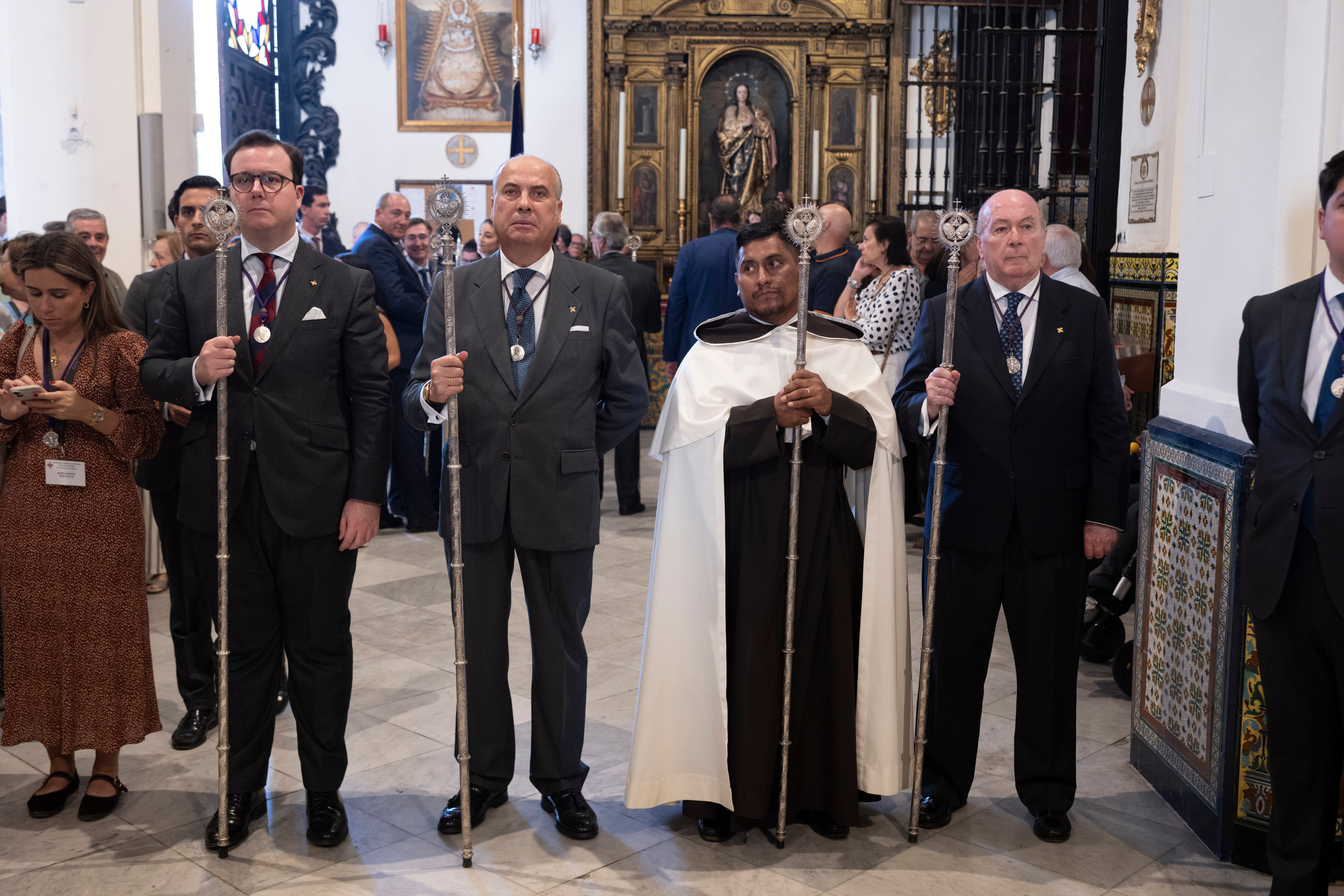 El traslado de regreso de la Virgen de los Dolores de las Penas, en imágenes