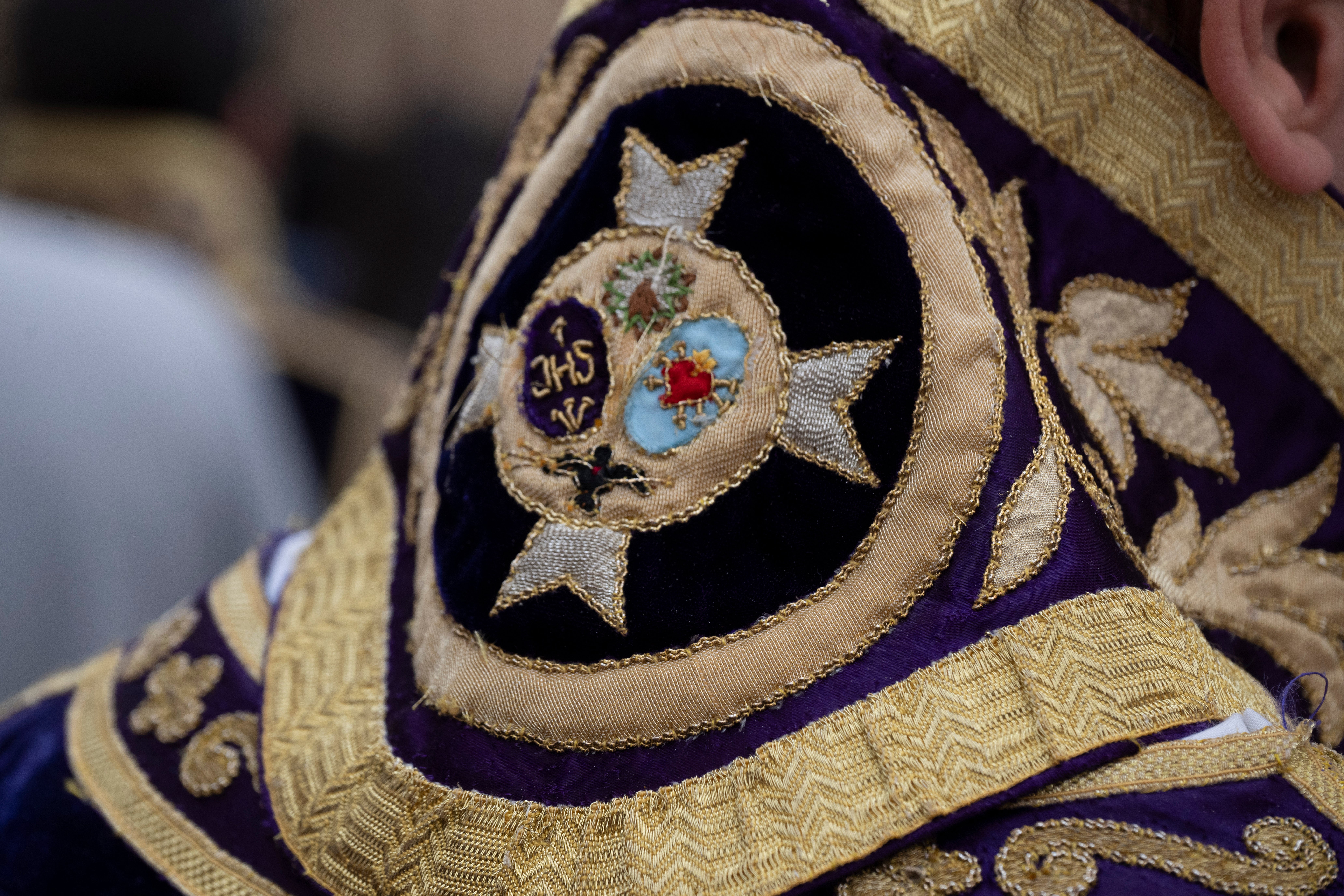 El traslado de regreso de la Virgen de los Dolores de las Penas, en imágenes