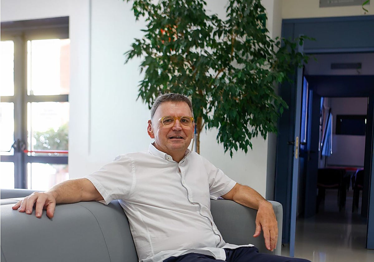 Andrés Aguilera en CABIMER, centro que ha dirigido en Sevilla hasta principios de 2025